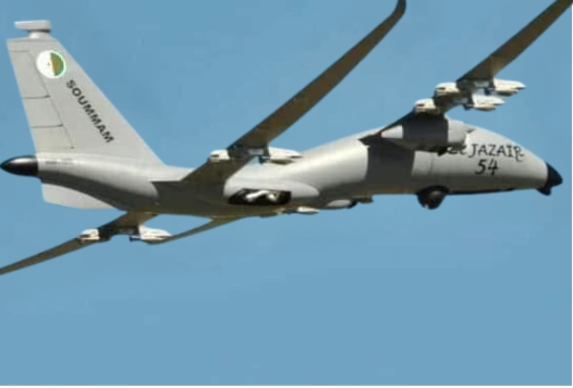 Le drone de combat et de reconnaissance El Djazaïr 54. Source : Ministère de la Défense nationale (MDN).